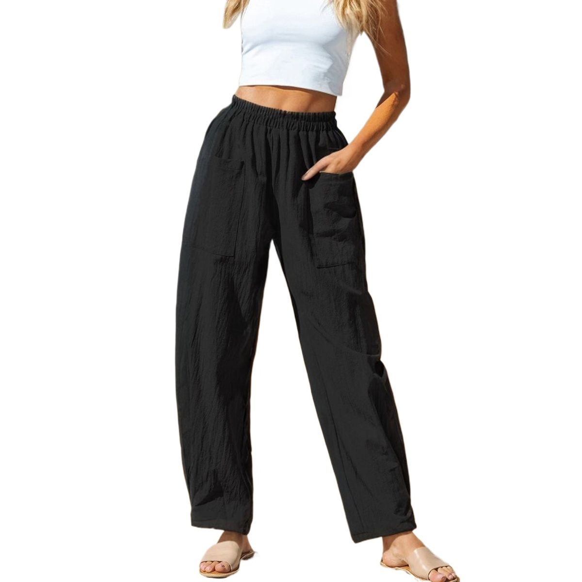 GIOIO - Pantalón de Vestir Mujer para Uso Diario Casual