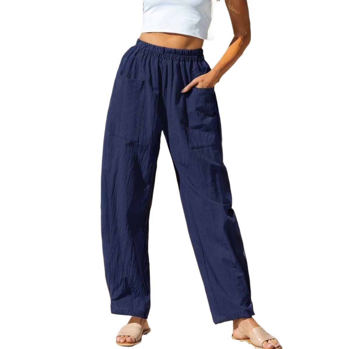 GIOIO - Pantalón de Vestir Mujer para Uso Diario Casual