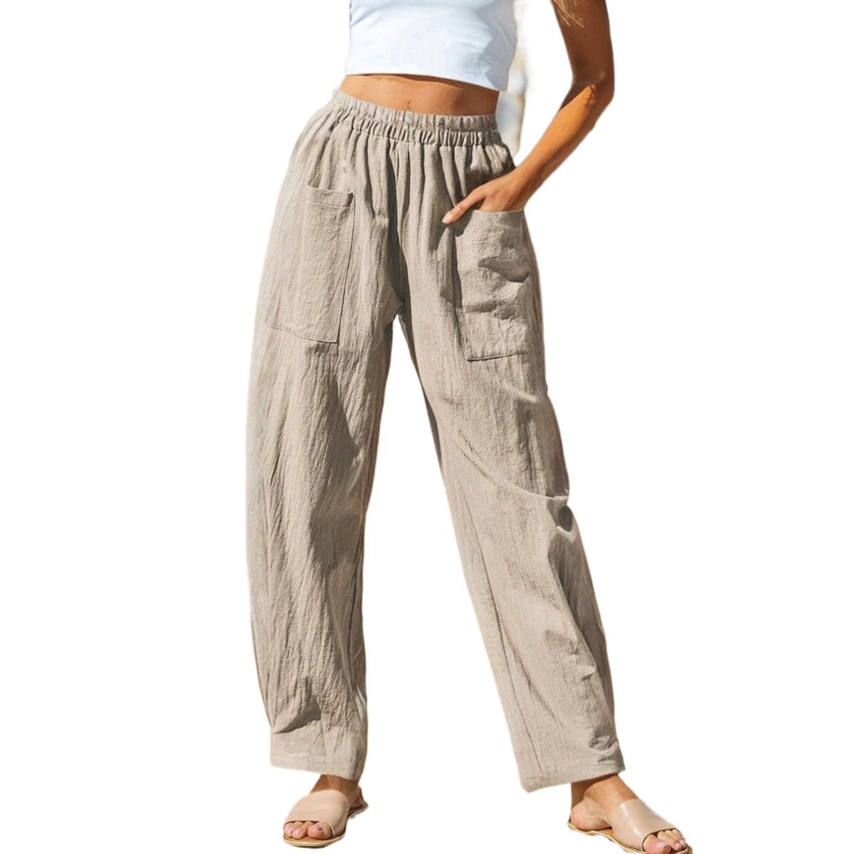 GIOIO - Pantalón de Vestir Mujer para Uso Diario Casual