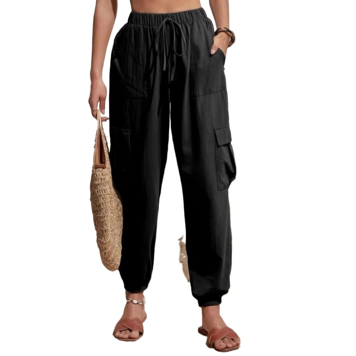GIOIO - Pantalón de Vestir Mujer para Uso Diario Casual