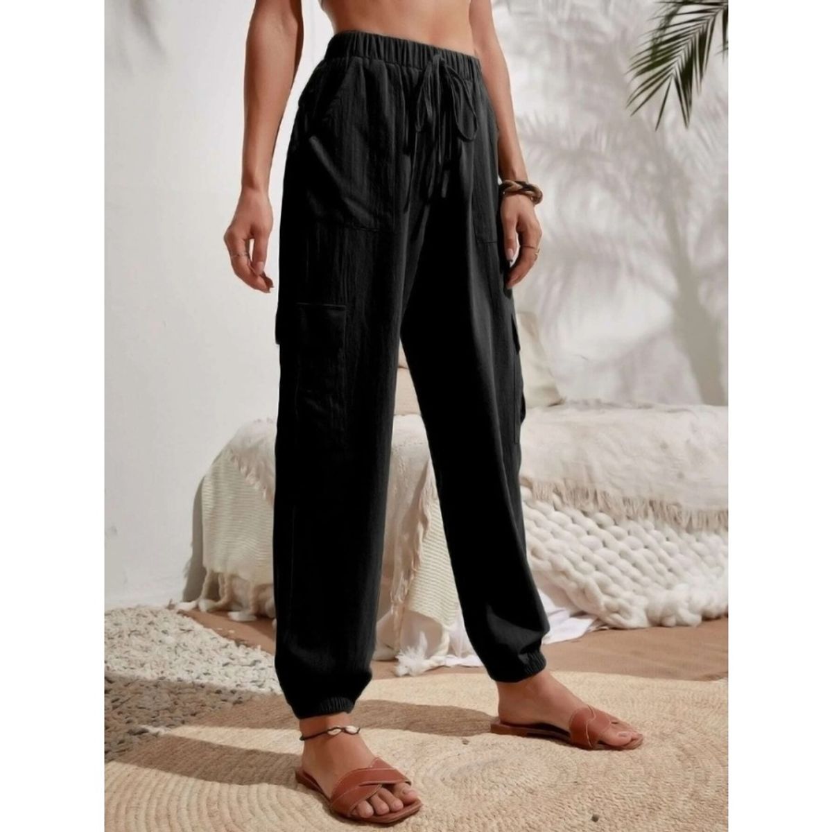 GIOIO - Pantalón de Vestir Mujer para Uso Diario Casual
