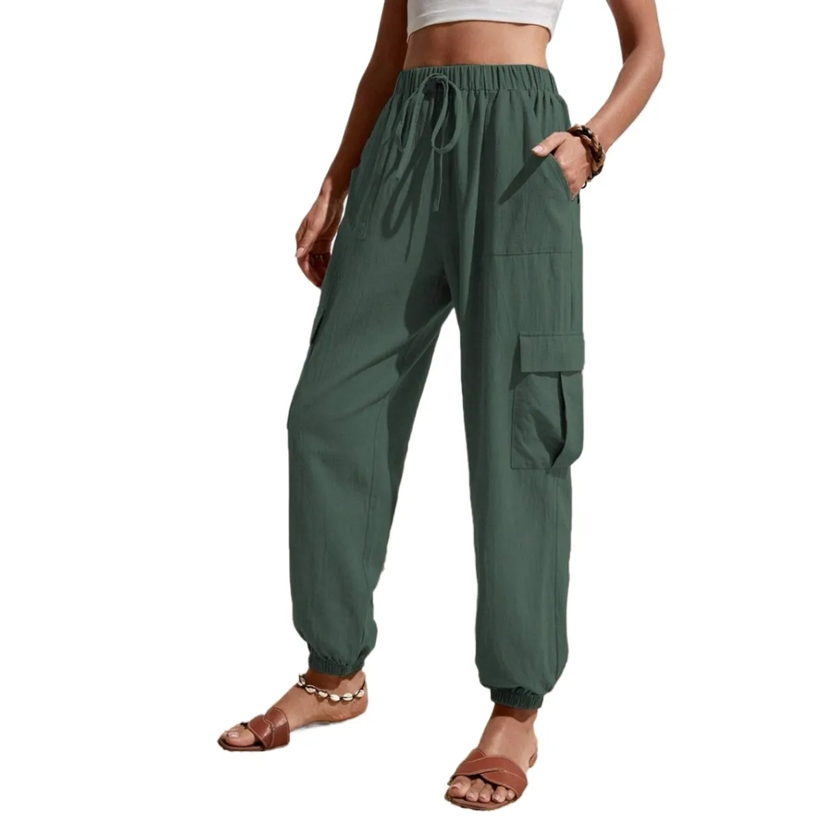 GIOIO - Pantalón de Vestir Mujer para Uso Diario Casual