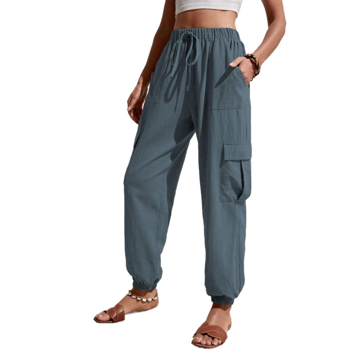 GIOIO - Pantalón de Vestir Mujer para Uso Diario Casual
