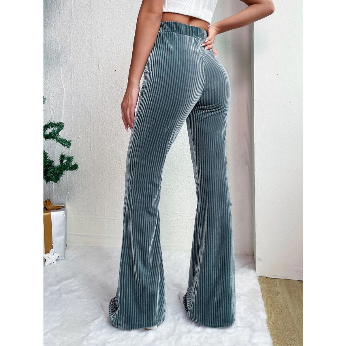 GIOIO - Pantalón de Vestir Mujer para Uso Diario Casual