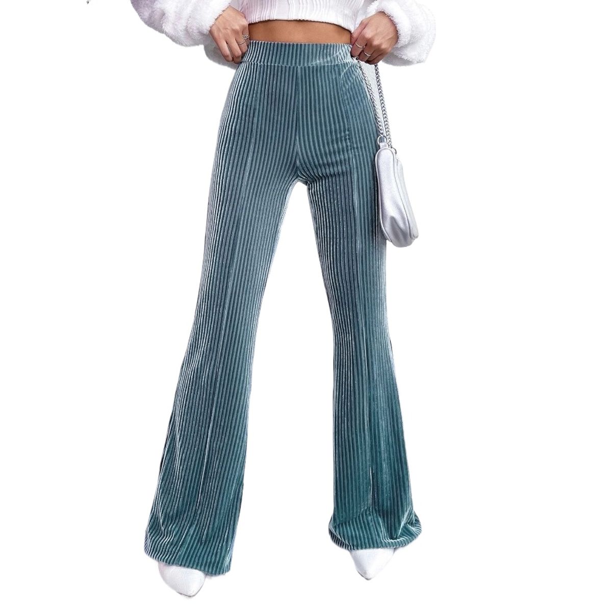 GIOIO - Pantalón de Vestir Mujer para Uso Diario Casual