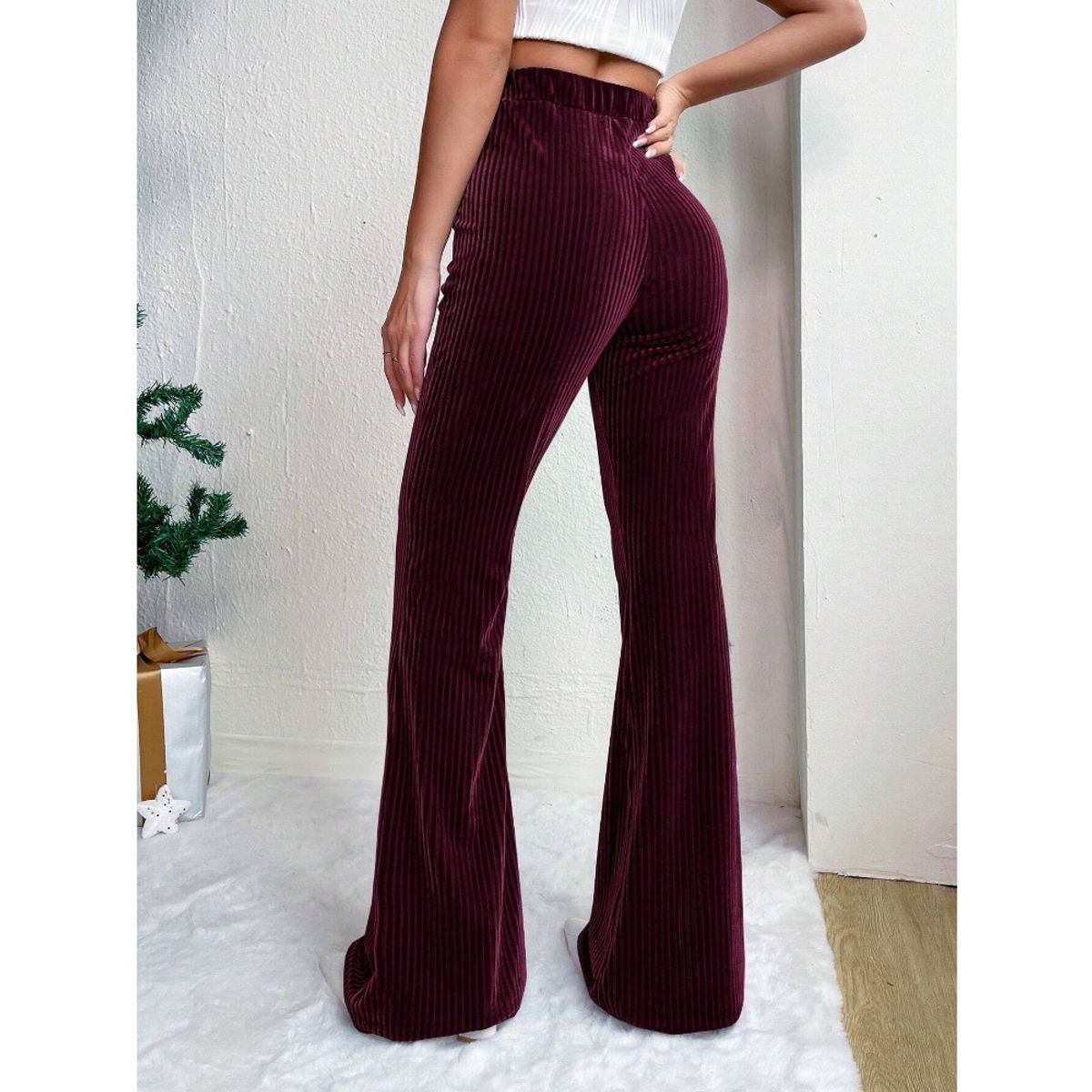 GIOIO - Pantalón de Vestir Mujer para Uso Diario Casual