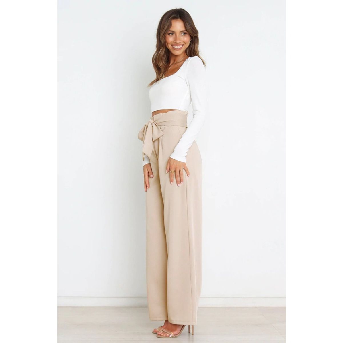 GIOIO - Pantalón de Vestir Mujer para Uso Diario Casual