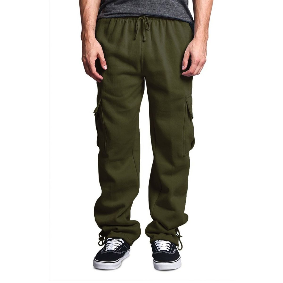 GIOIO - Pantalón Hombre Casual Clásico Cómodo Versátil