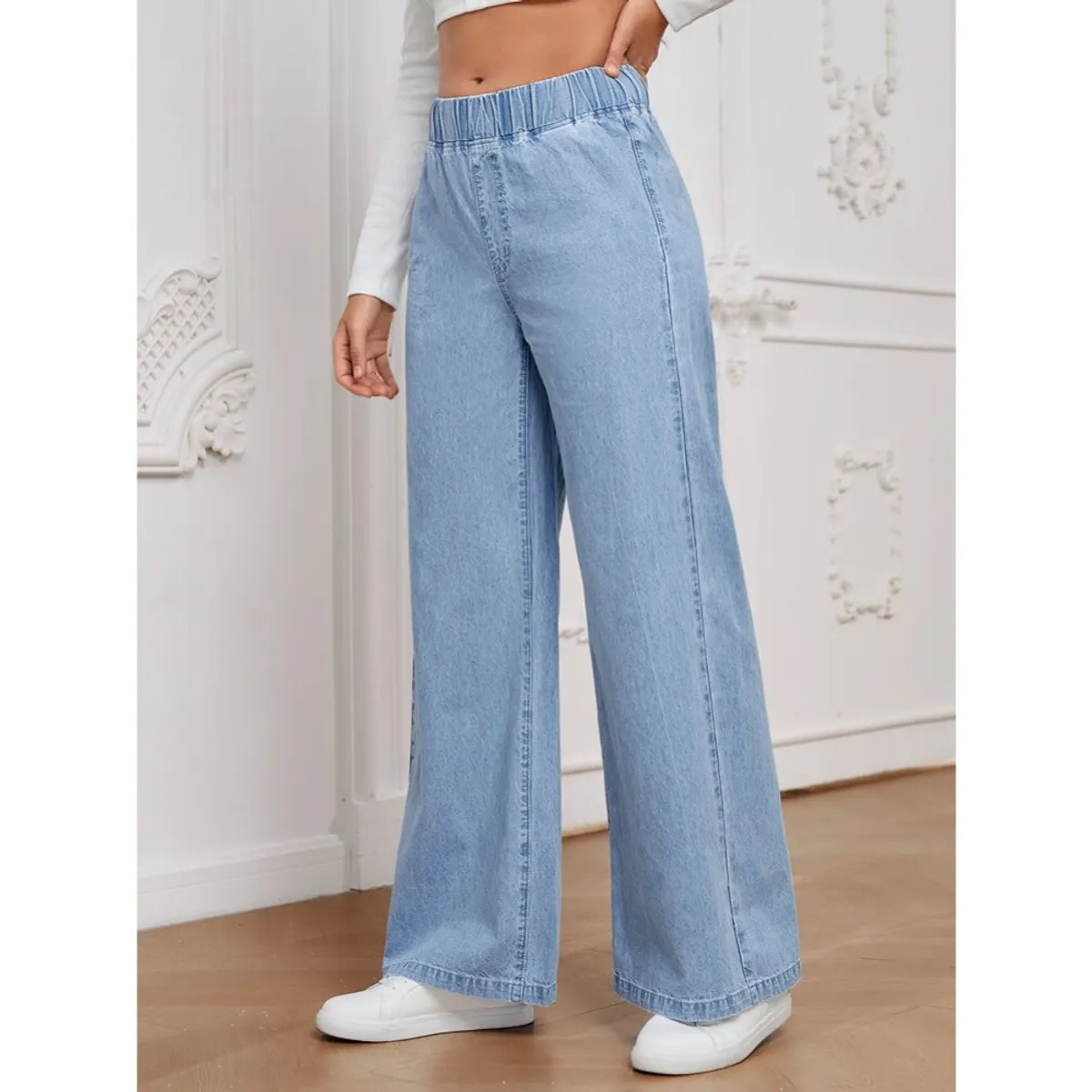 GIOIO - Pantalón de Vestir Mujer para Uso Diario Casual