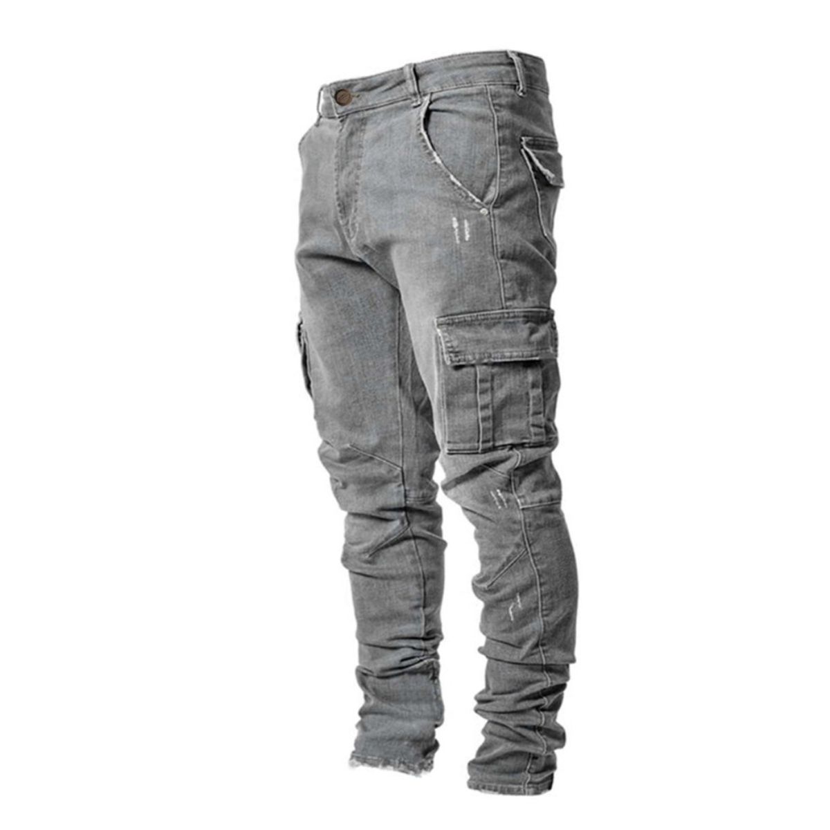 GIOIO - Pantalón Hombre Casual Clásico Cómodo Versátil