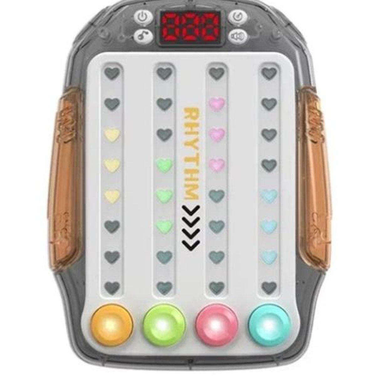 GENERICO - Juego interactivo de ritmo para la familia con luces LED y niveles de dificultad