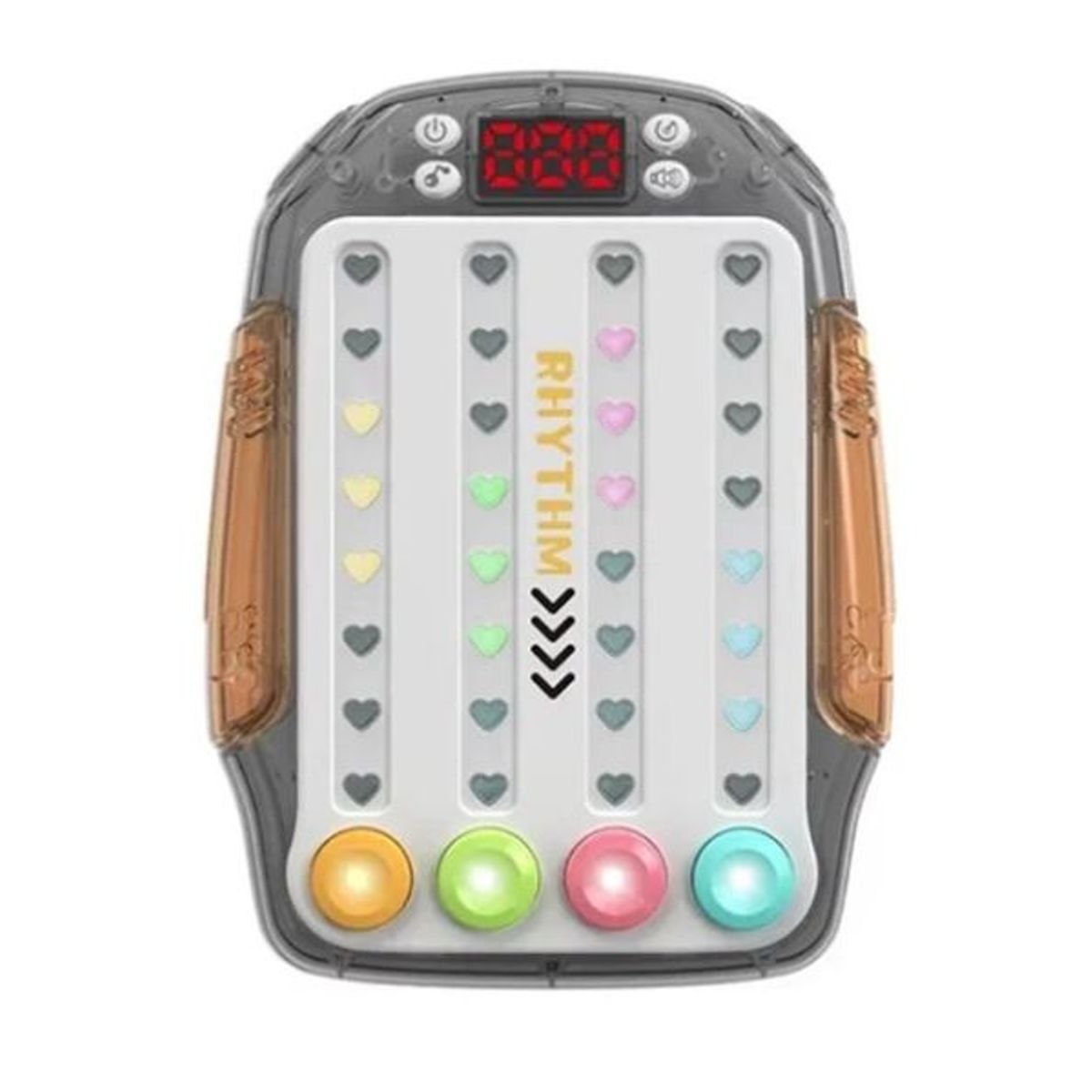 GENERICO - Juego interactivo de ritmo para la familia con luces LED y niveles de dificultad
