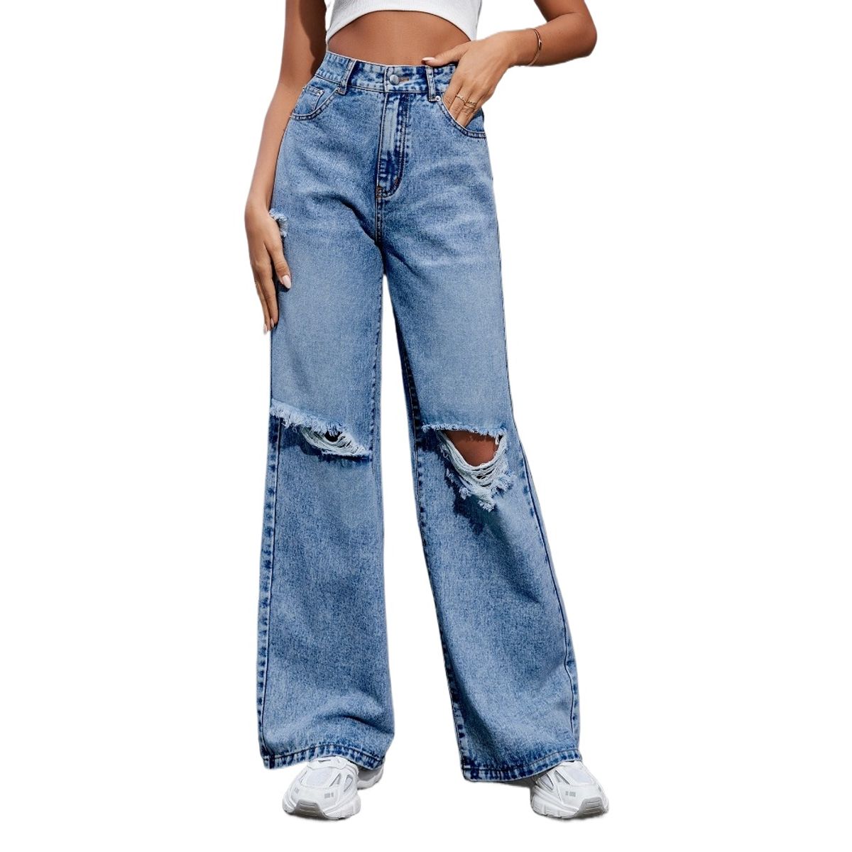 GIOIO - Pantalón de Vestir Mujer para Uso Diario Casual
