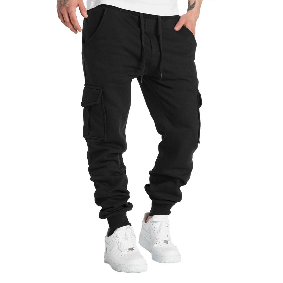 GIOIO - Pantalón Hombre Casual Clásico Cómodo Versátil