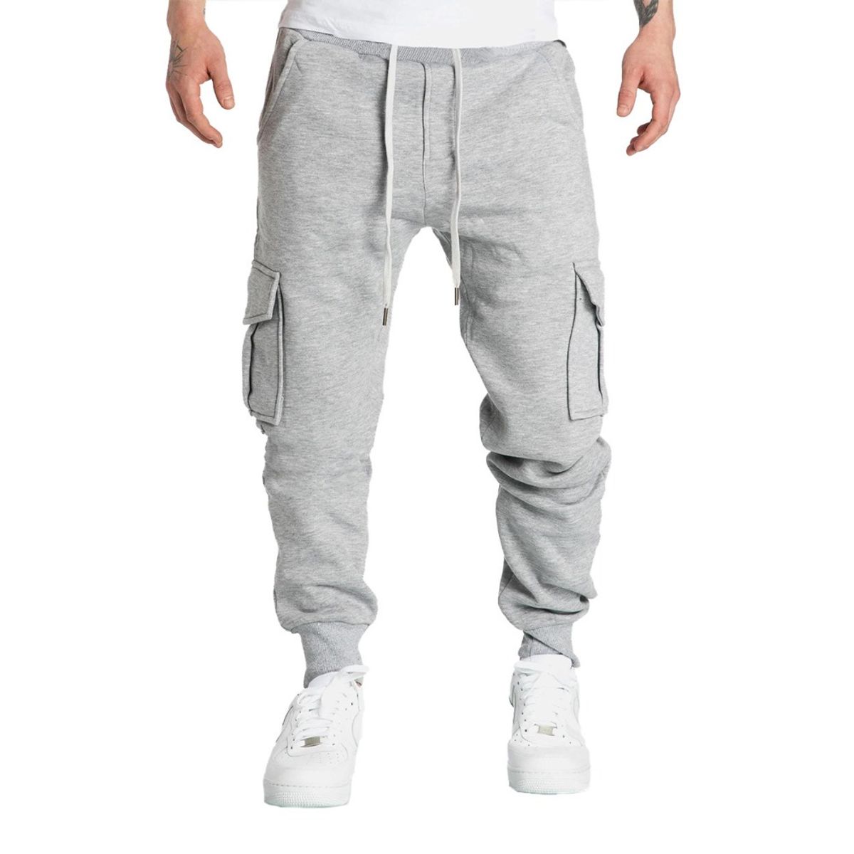 GIOIO - Pantalón Hombre Casual Clásico Cómodo Versátil