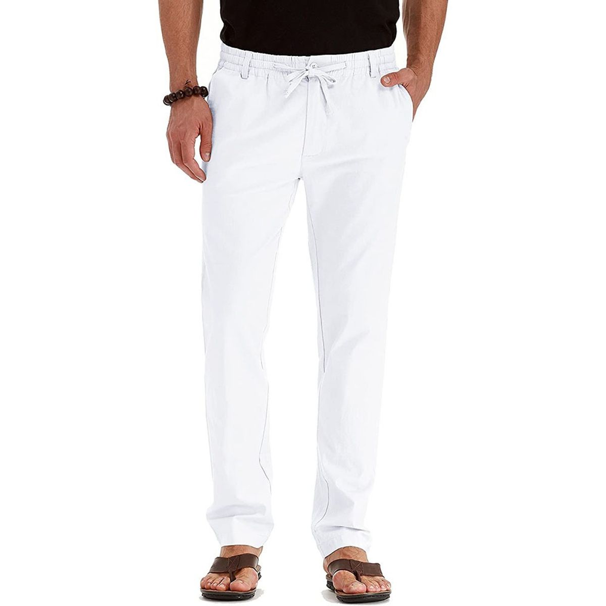 GIOIO - Pantalón Hombre Casual Clásico Cómodo Versátil