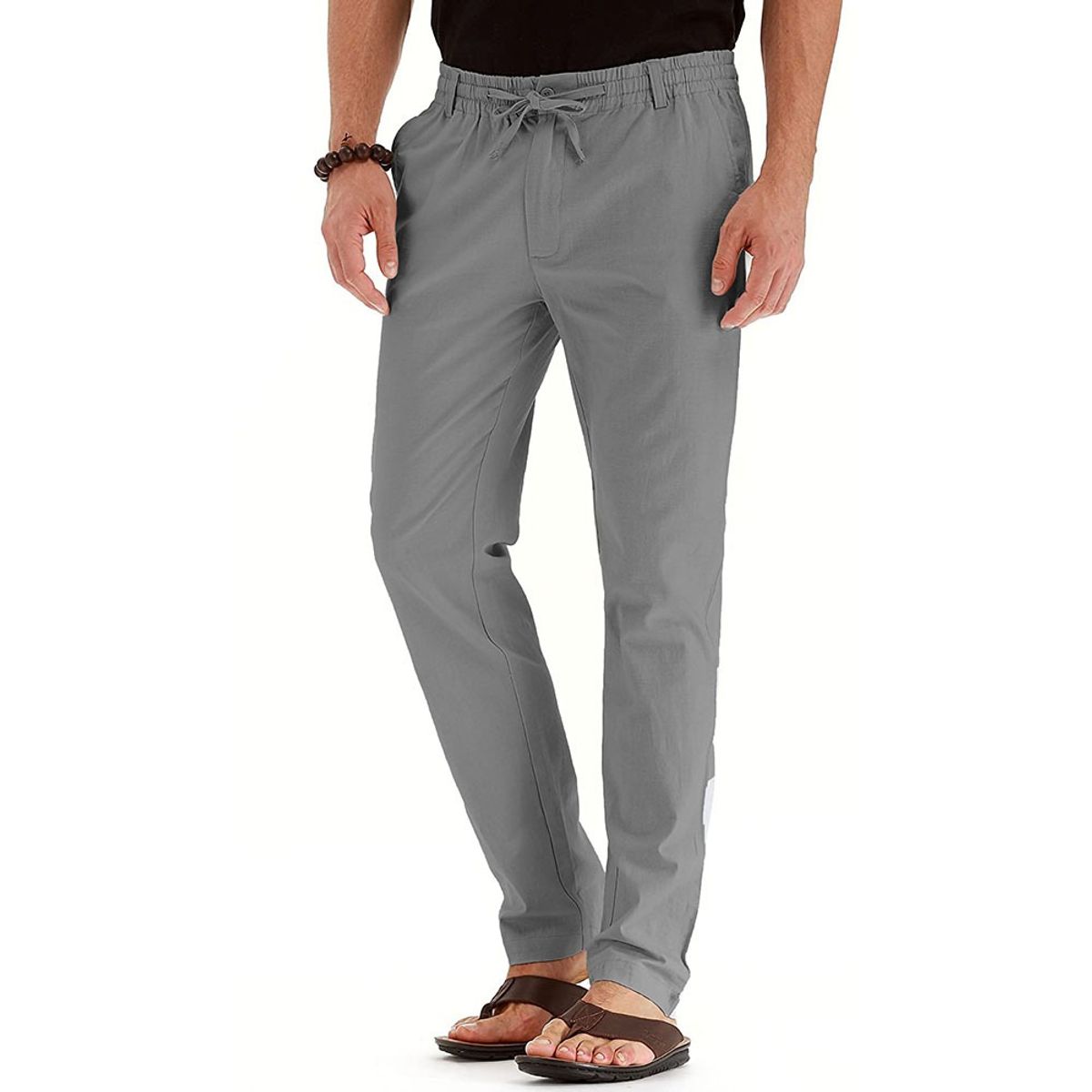 GIOIO - Pantalón Hombre Casual Clásico Cómodo Versátil