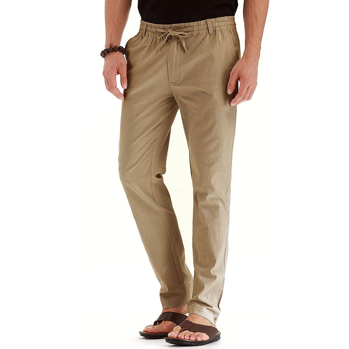 GIOIO - Pantalón Hombre Casual Clásico Cómodo Versátil