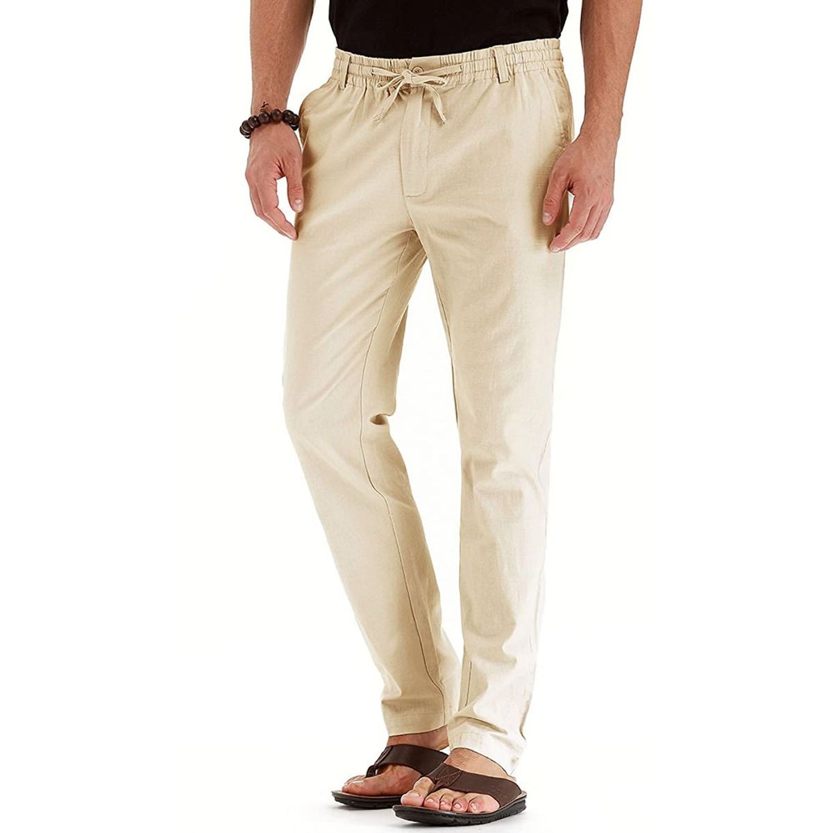 GIOIO - Pantalón Hombre Casual Clásico Cómodo Versátil