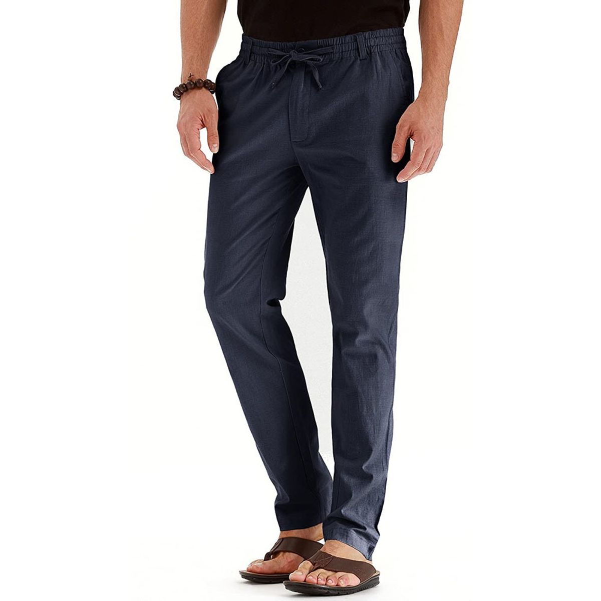 GIOIO - Pantalón Hombre Casual Clásico Cómodo Versátil