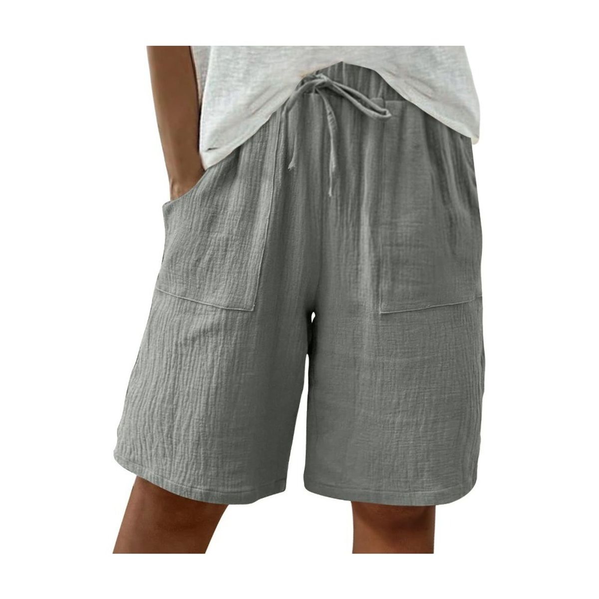 GIOIO - Short Mujer Casual Clásico Cómodo para Verano