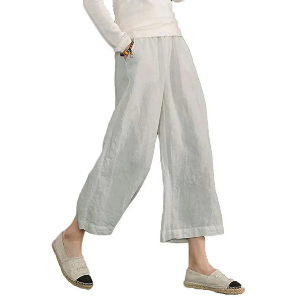 GIOIO - Pantalón de Vestir Mujer para Uso Diario Casual