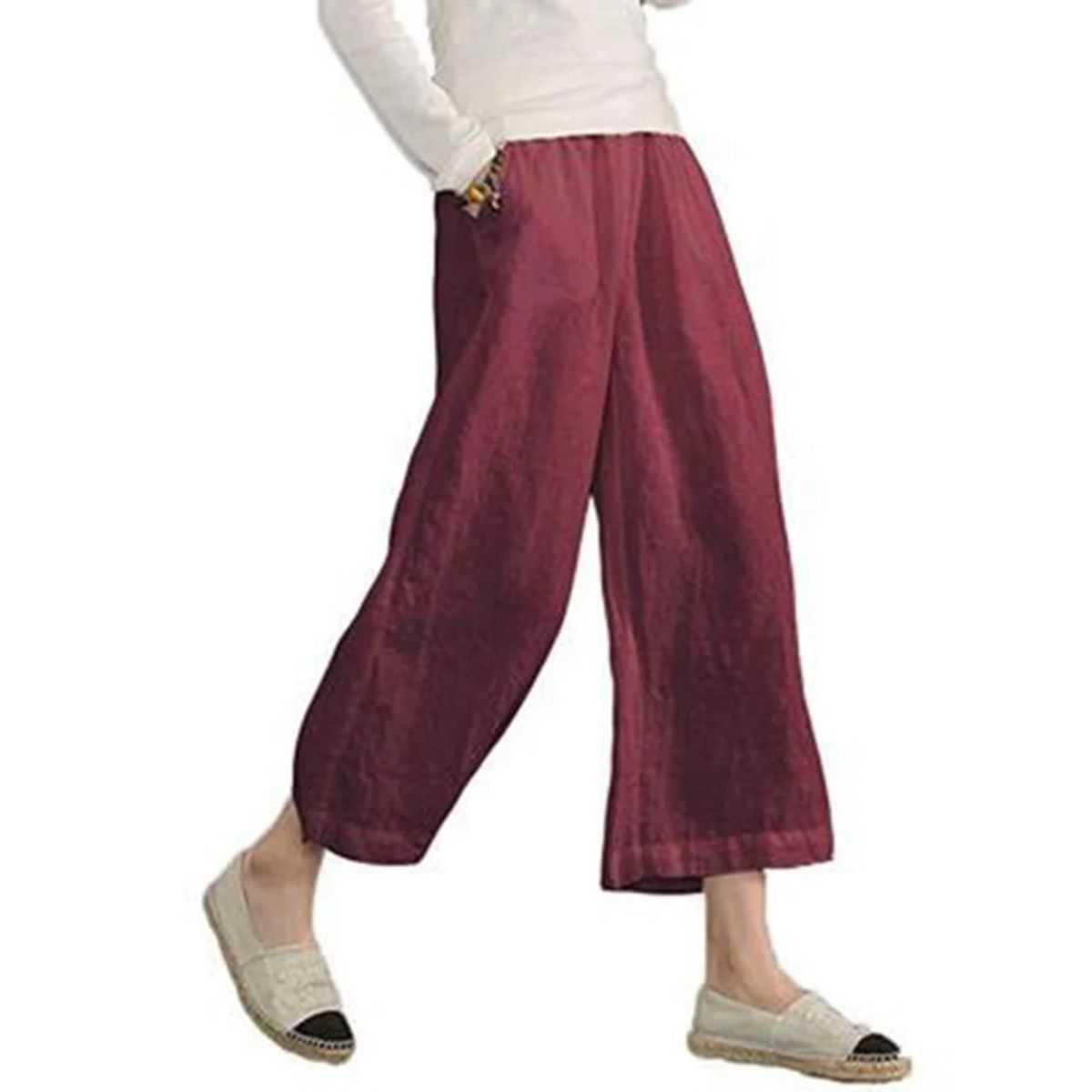 GIOIO - Pantalón de Vestir Mujer para Uso Diario Casual