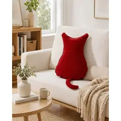 MYLHOGAR - Cojín Decorativo Forma de Gato