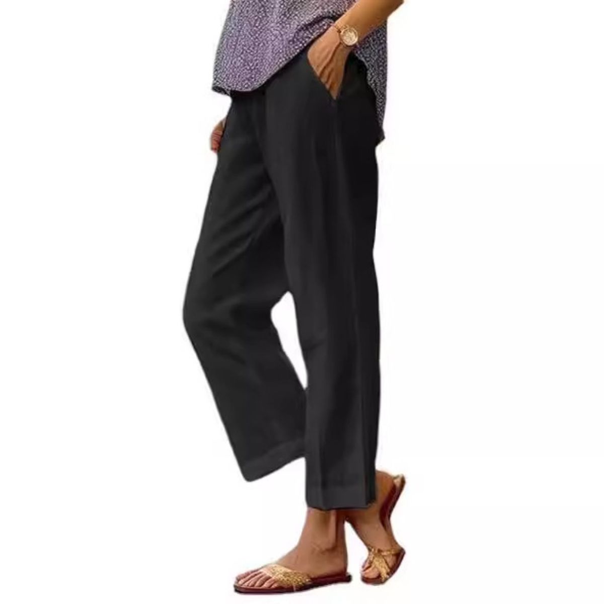 GIOIO - Pantalón de Vestir Mujer para Uso Diario Casual