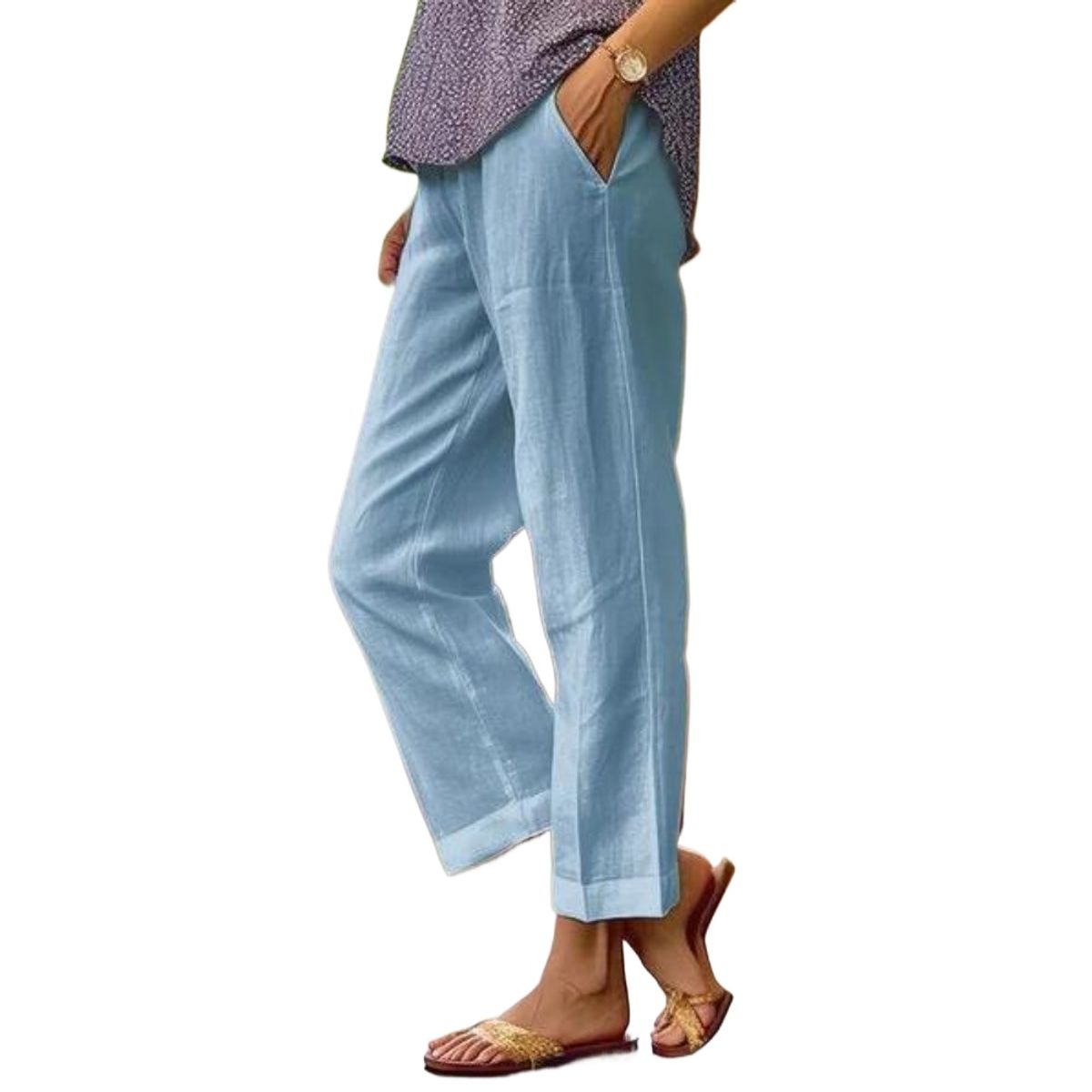 GIOIO - Pantalón de Vestir Mujer para Uso Diario Casual