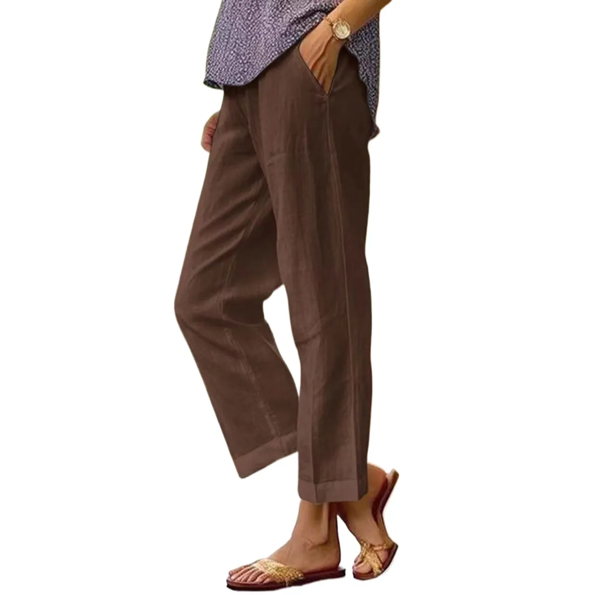 GIOIO - Pantalón de Vestir Mujer para Uso Diario Casual