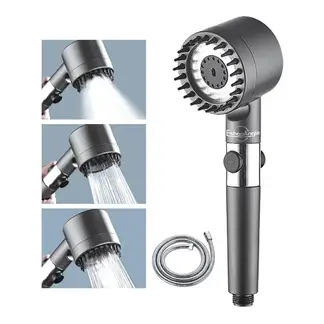 OFERTABKN - Cabezal De Ducha + Manguera De 15m Rociador Alta Presion