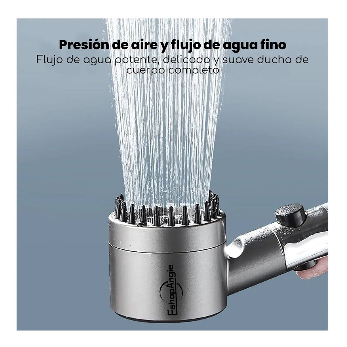 OFERTABKN - Cabezal De Ducha + Manguera De 15m Rociador Alta Presion