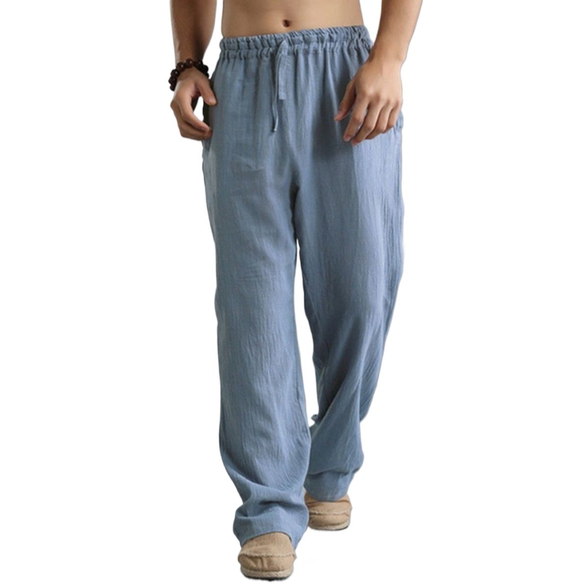 GIOIO - Pantalón Hombre Casual Clásico Cómodo Versátil