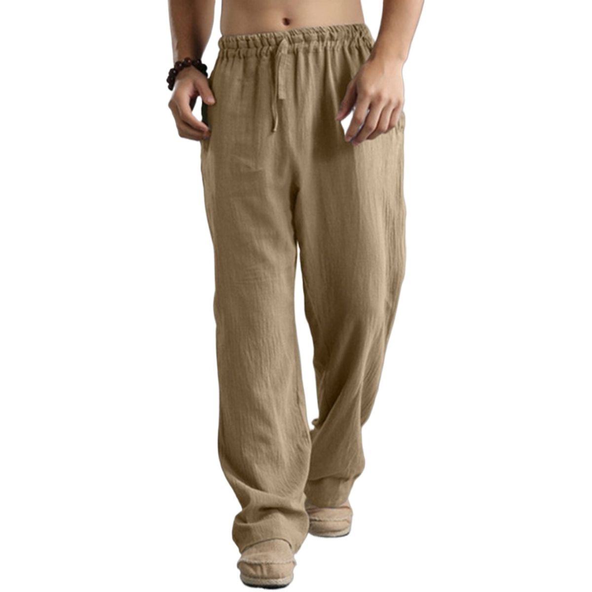 GIOIO - Pantalón Hombre Casual Clásico Cómodo Versátil