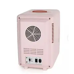 GENERICO - Mini Refrigerador Skincare maquillaje FríoCalor Espejo y Luz