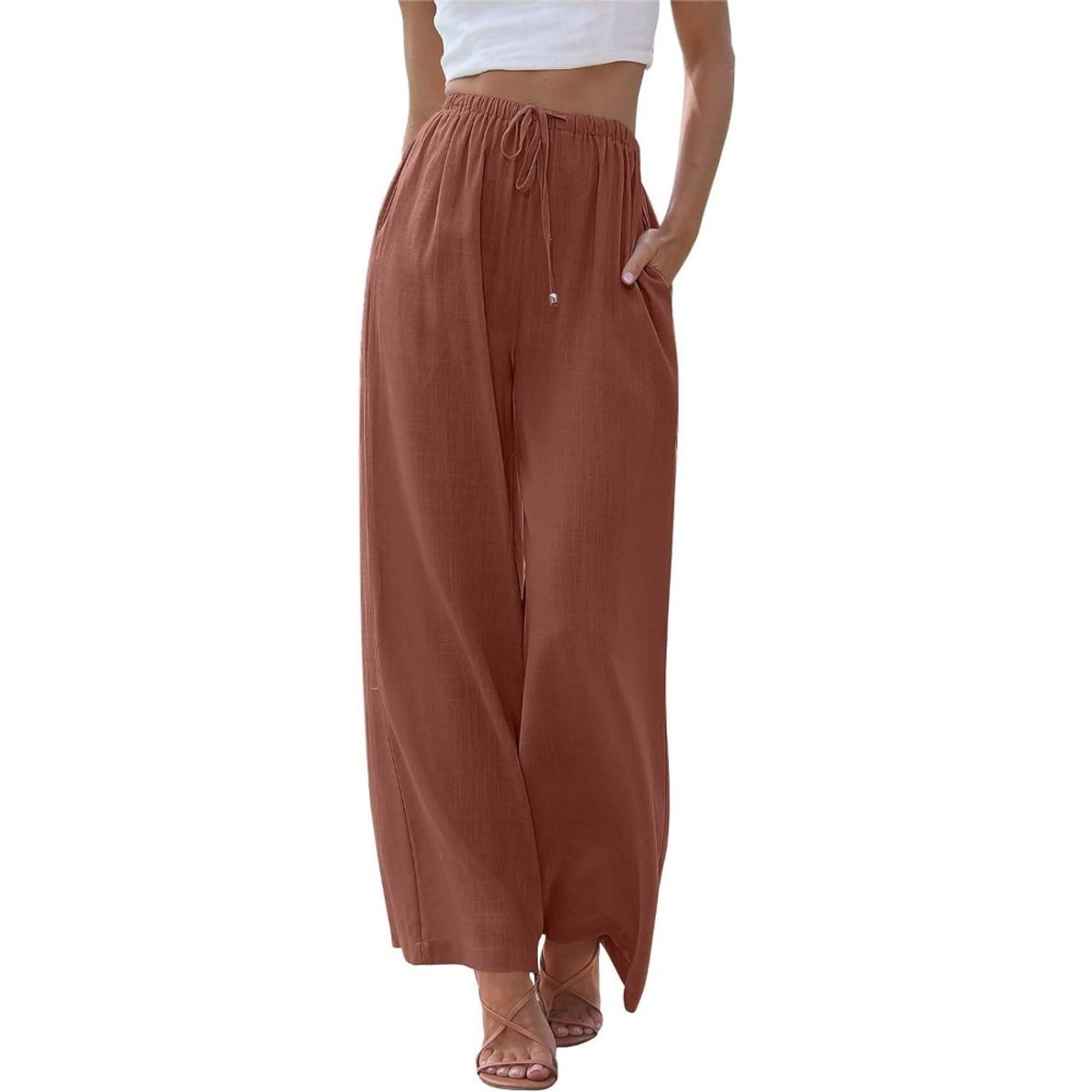 GIOIO - Pantalón de Vestir Mujer para Uso Diario Casual