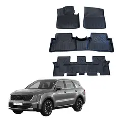 OEM - Kit Pisos Rígidos Calce Perfecto Kia Sorento 2021/26 3 Filas