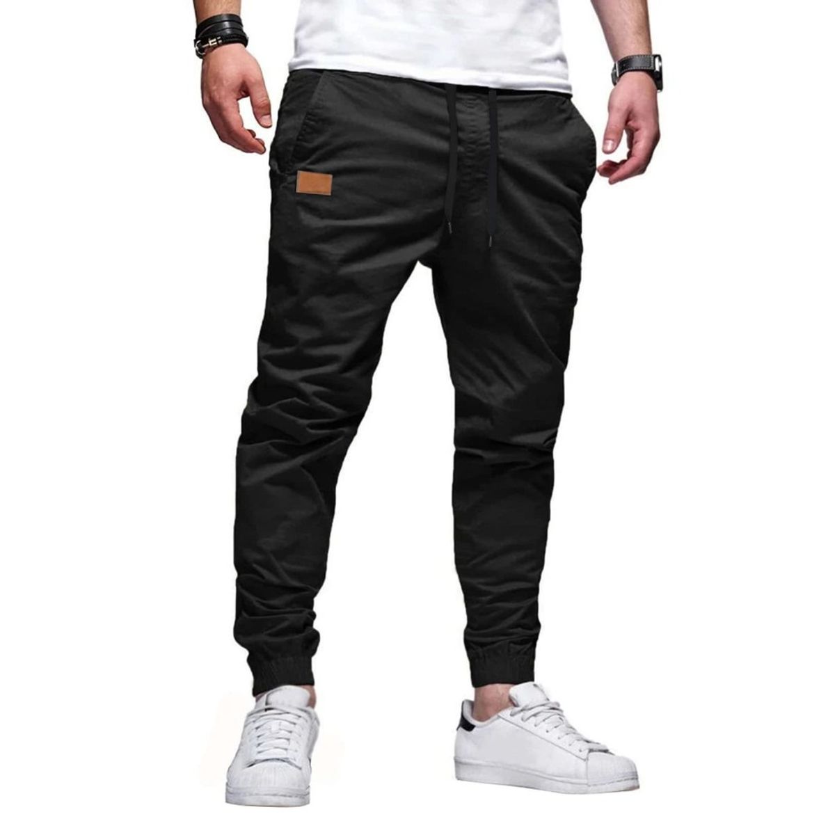 GIOIO - Pantalón Hombre Casual Clásico Cómodo Versátil