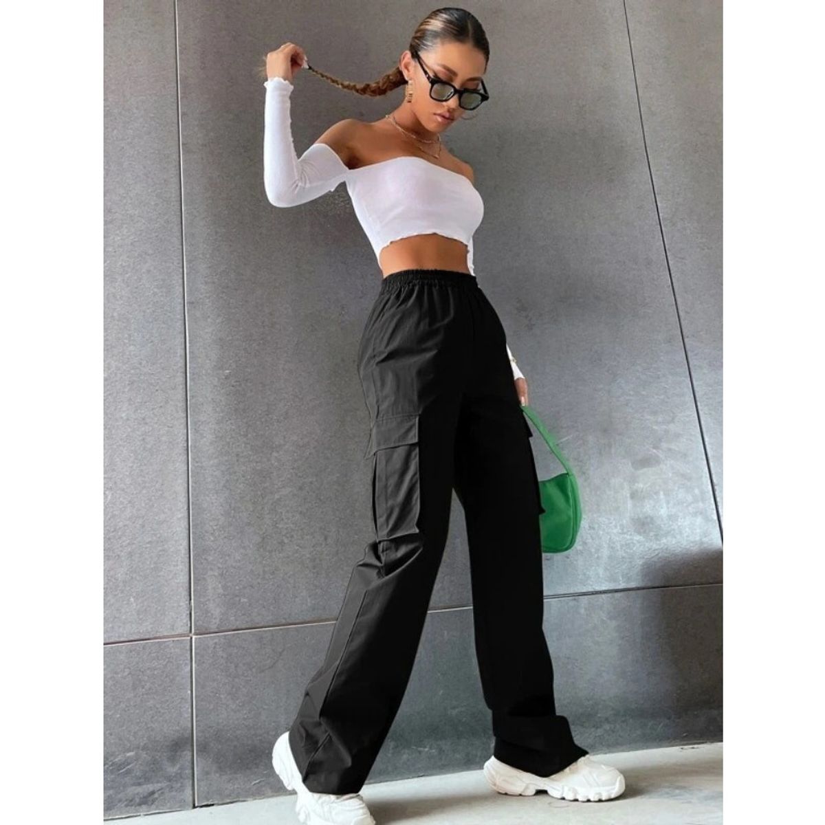 GIOIO - Pantalón de Vestir Mujer para Uso Diario Casual