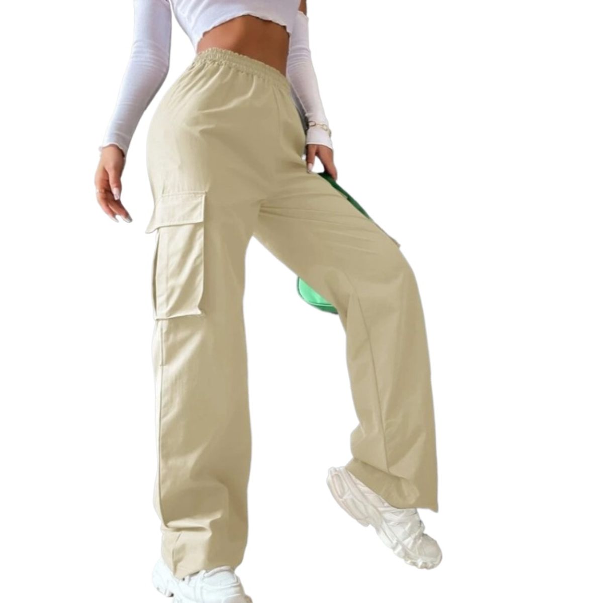 GIOIO - Pantalón de Vestir Mujer para Uso Diario Casual