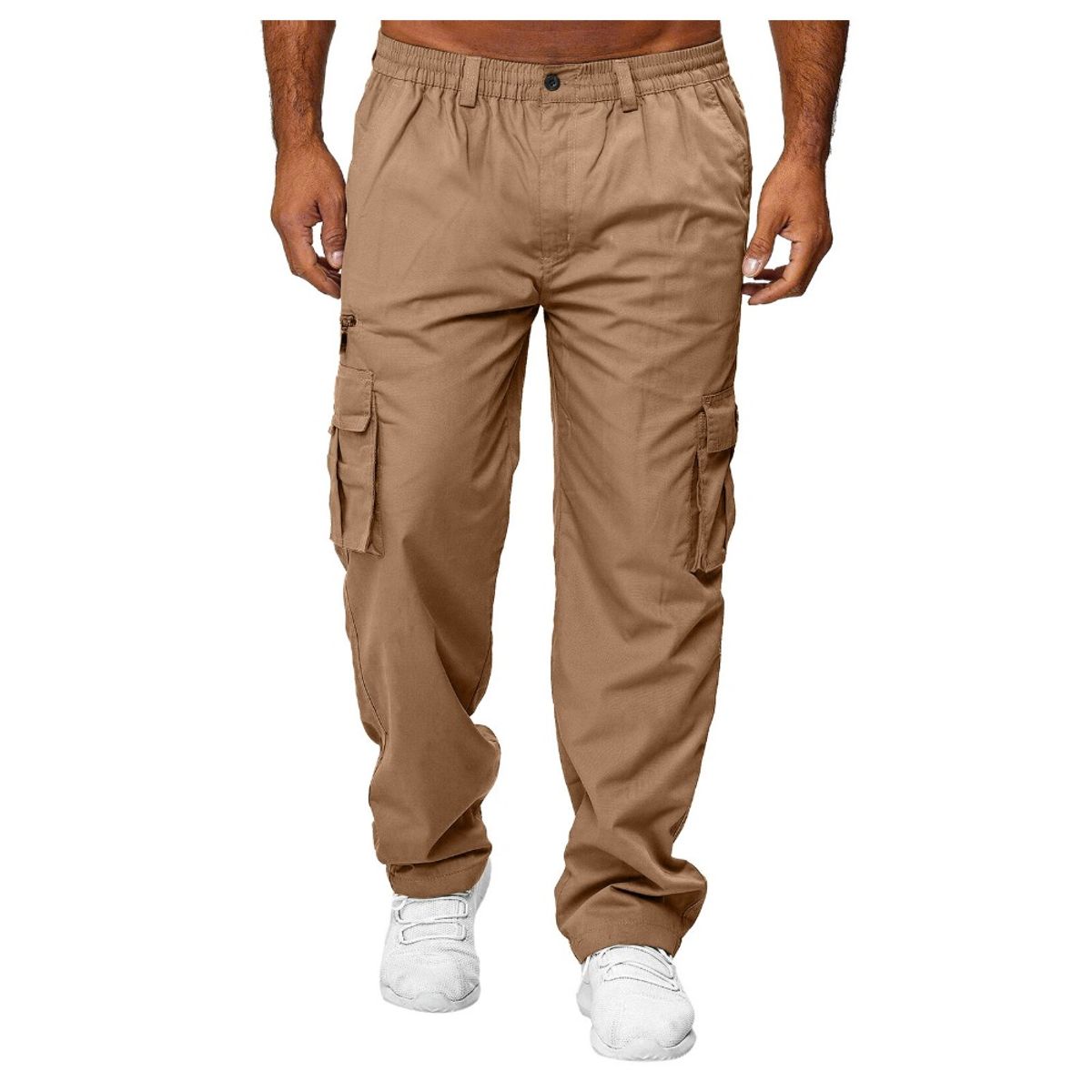 GIOIO - Pantalón Hombre Casual Clásico Cómodo Versátil