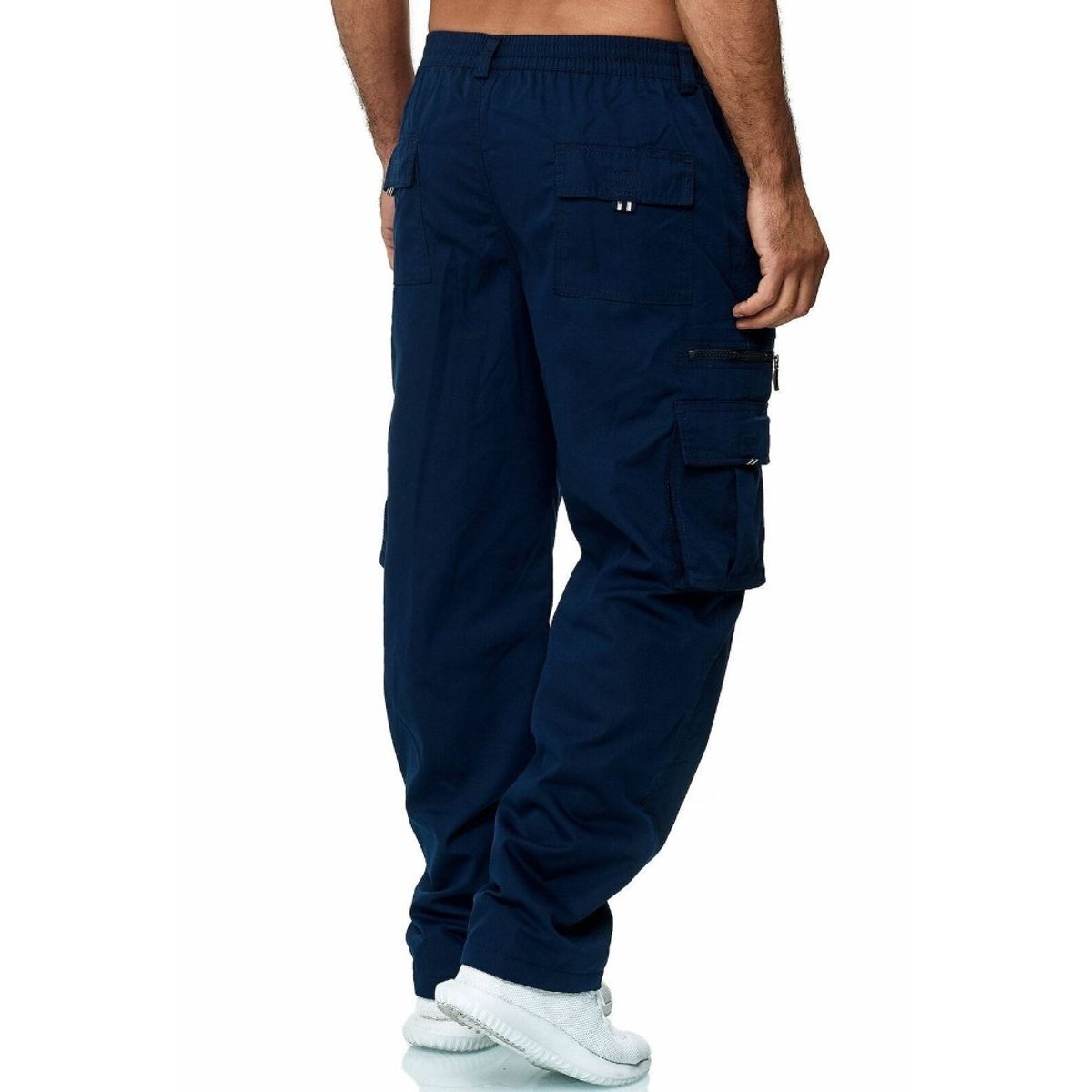 GIOIO - Pantalón Hombre Casual Clásico Cómodo Versátil