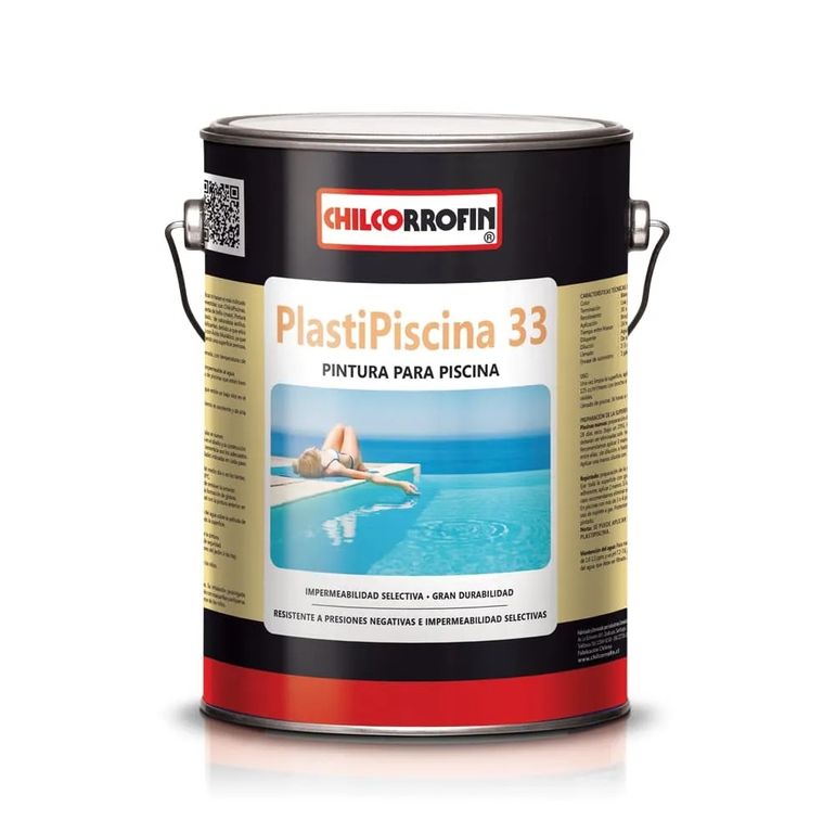 Plastipiscina 33 Gris Piscina 1 GL