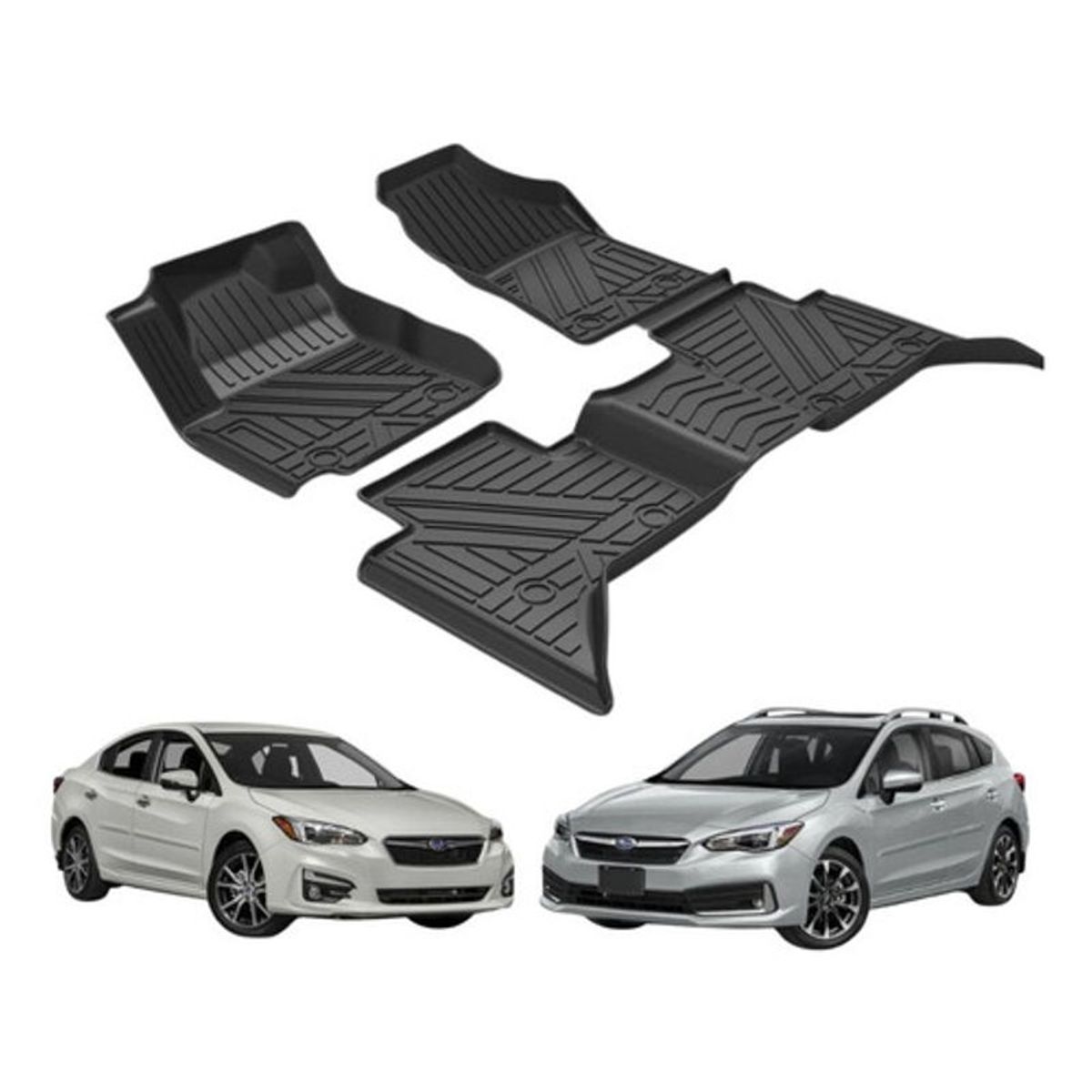 OEM - Kit Pisos Rígidos Calce Perfecto Subaru Impreza 2017 - 2026