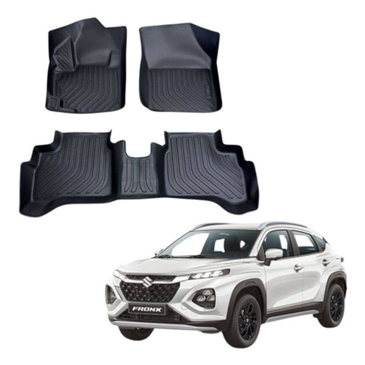 OEM - Kit Pisos Rígidos Calce Perfecto Suzuki Fronx 2023 - 2026