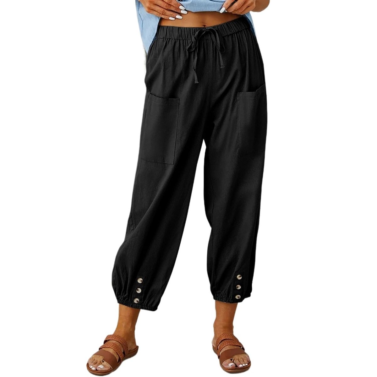 GIOIO - Pantalón de Vestir Mujer para Uso Diario Casual