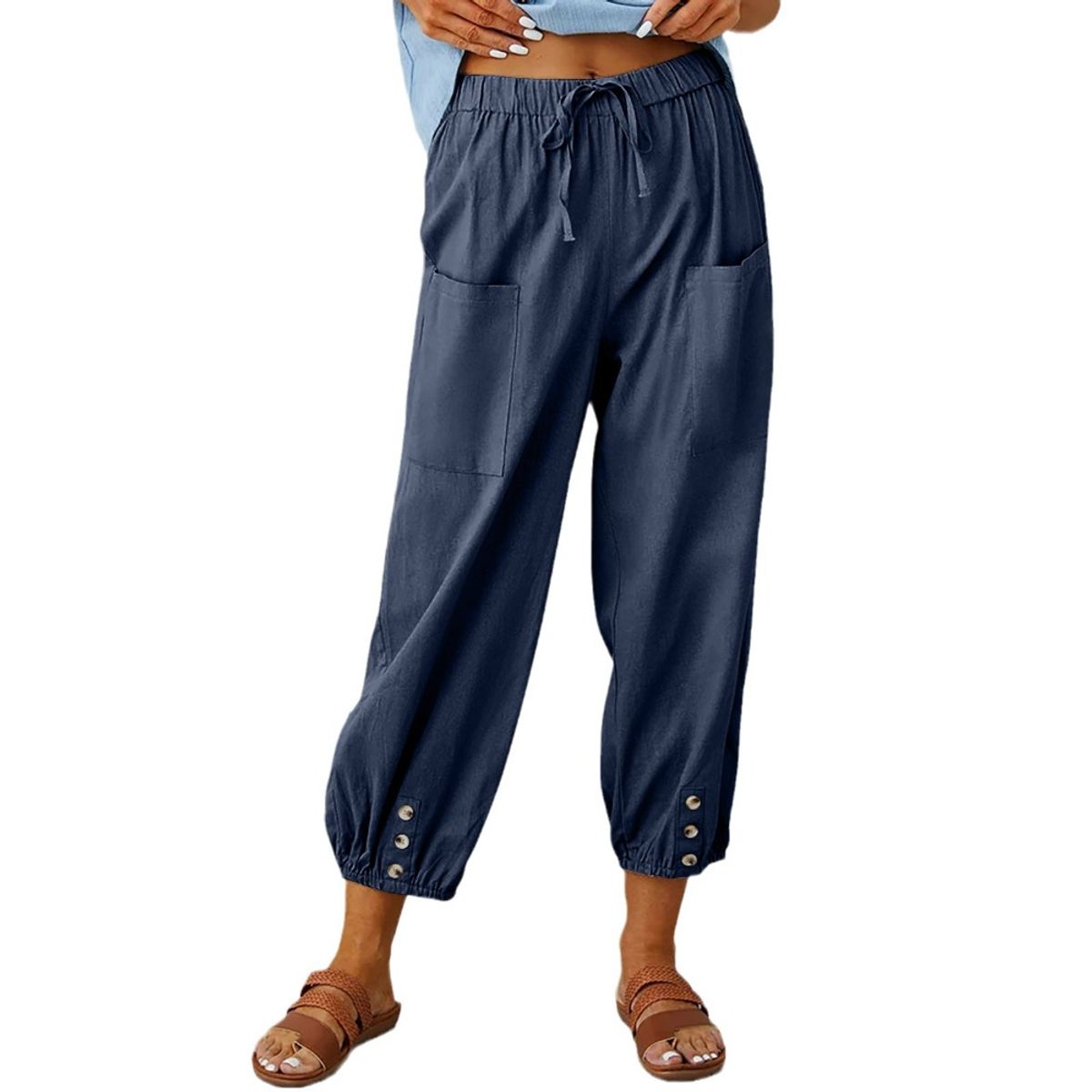 GIOIO - Pantalón de Vestir Mujer para Uso Diario Casual