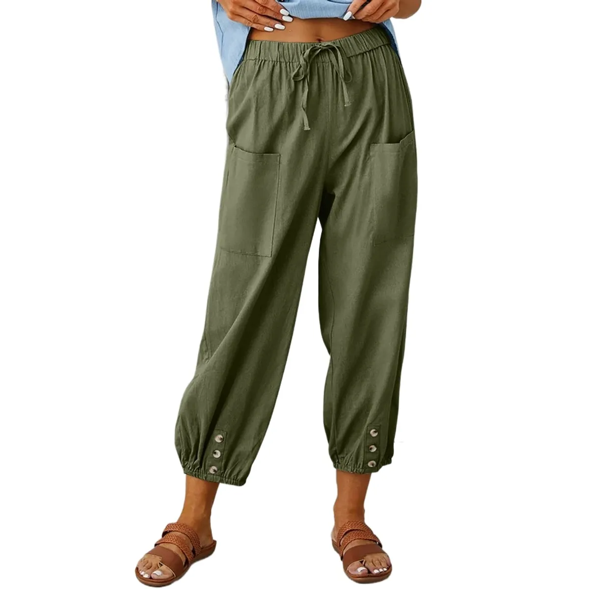 GIOIO - Pantalón de Vestir Mujer para Uso Diario Casual