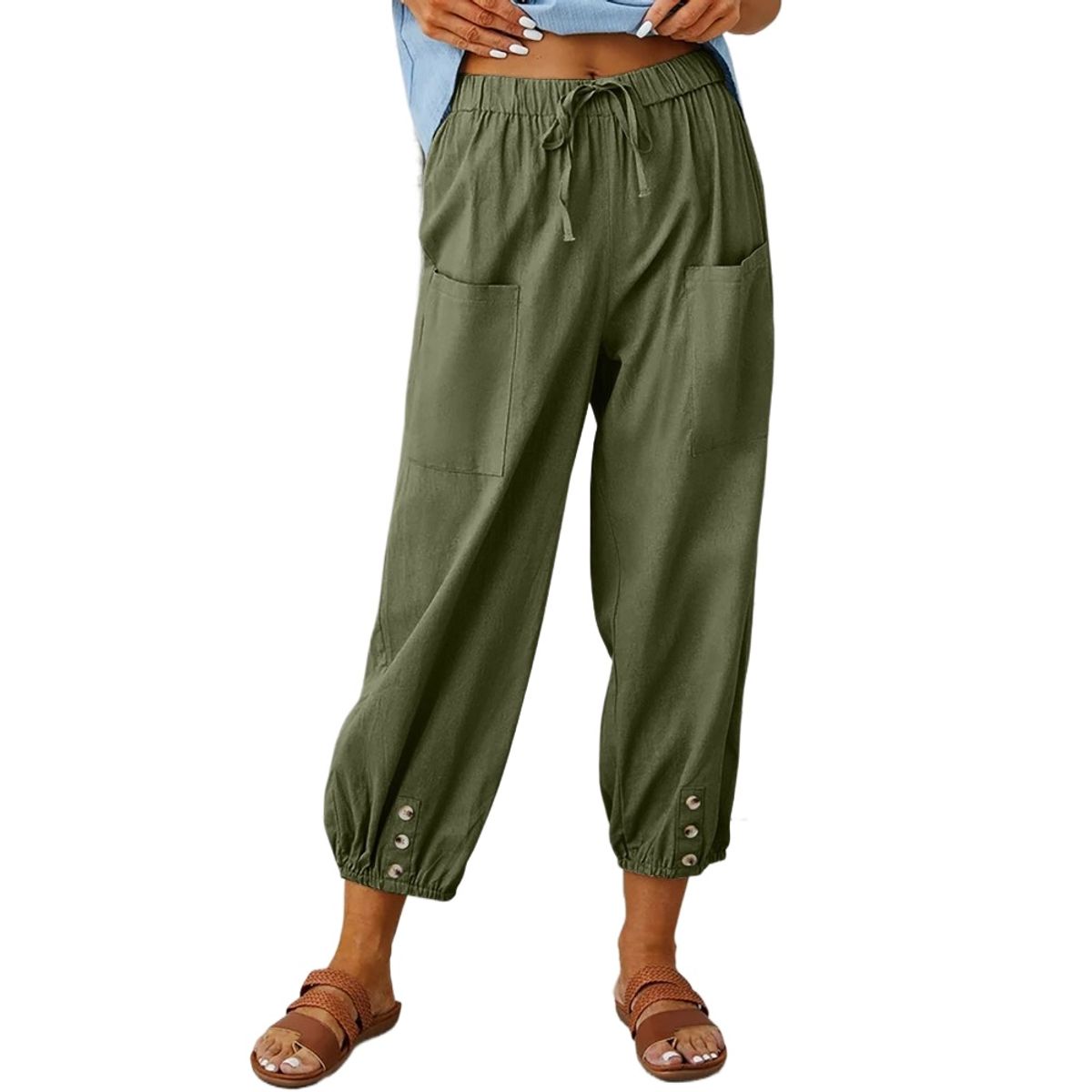GIOIO - Pantalón de Vestir Mujer para Uso Diario Casual